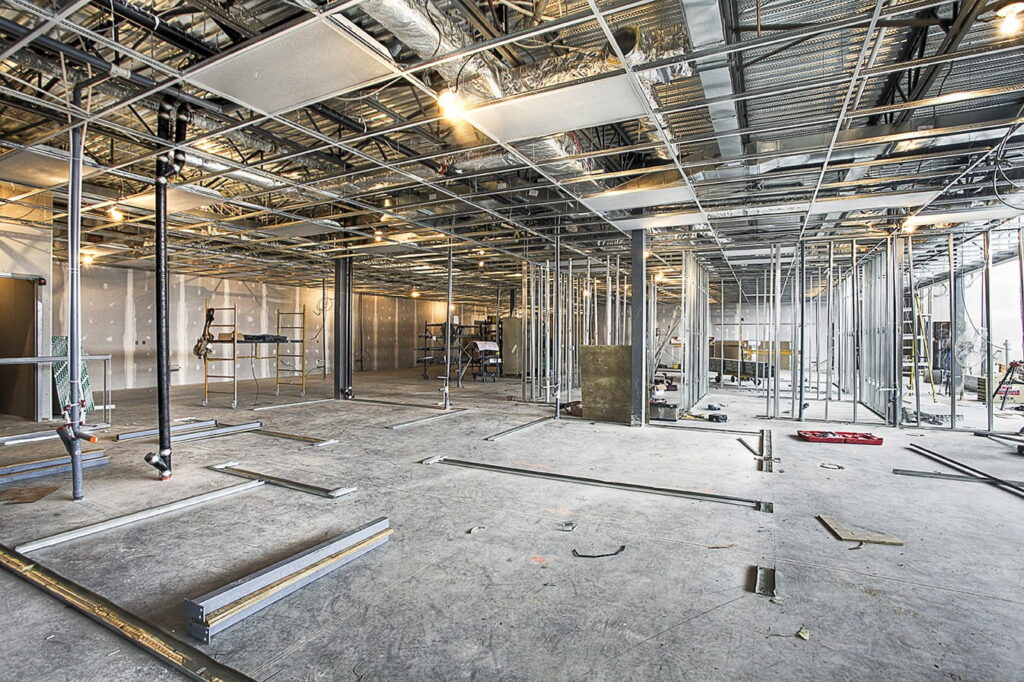 commercial fit-out project